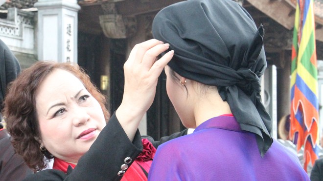 Con gái Bắc Ninh khoe 'Duyên sắc ngàn năm' - ảnh 1